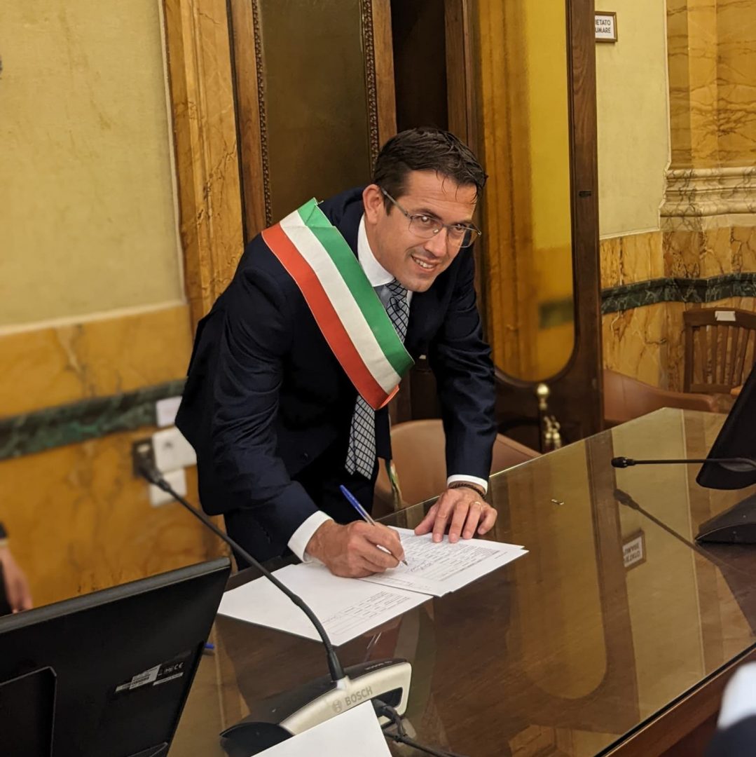 Campostrini a Roma il 13 luglio scorso alla firma dell'entrata degli Alti Pascoli nell'associazione nazionale.